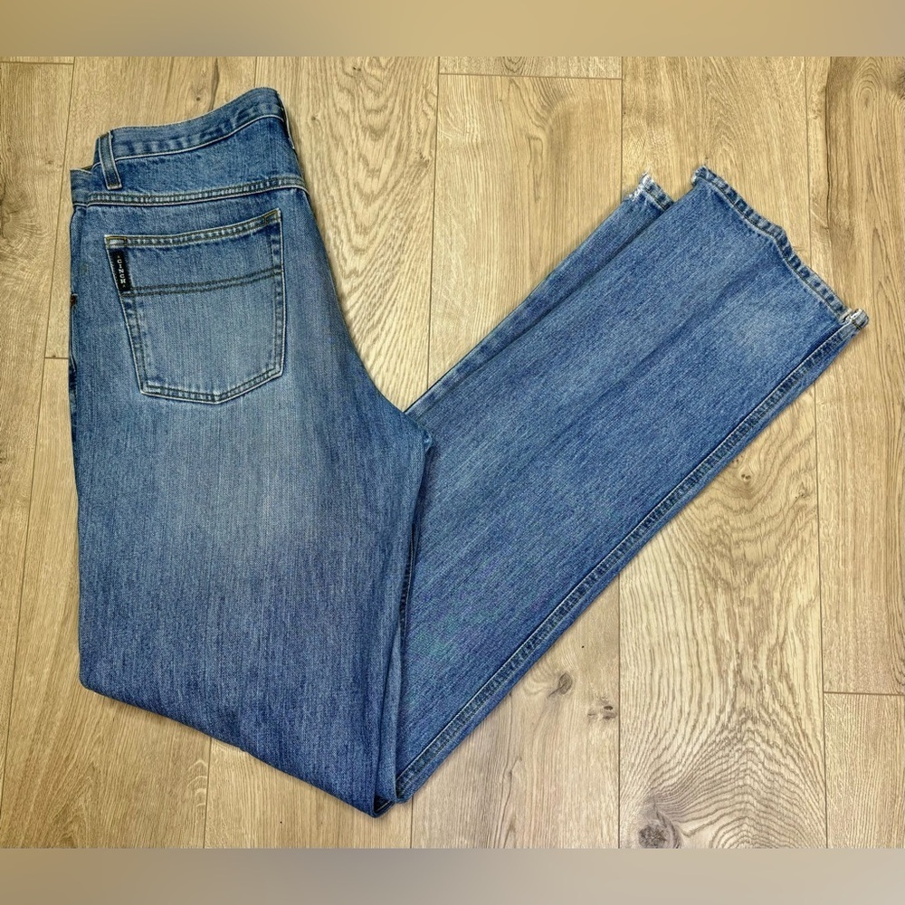 Cinch Up Workwear Straight Light Washed Jeans Men’s 36x39 Denim Thrashed
